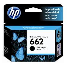 [HEWCZ103AL] Cartucho De Tinta Hp 662 Deskjet Negro 120Pg