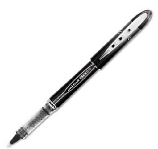[SAN69000] Pluma Uniball Vision Elite .5Mm Punto Extra Fino Negro 