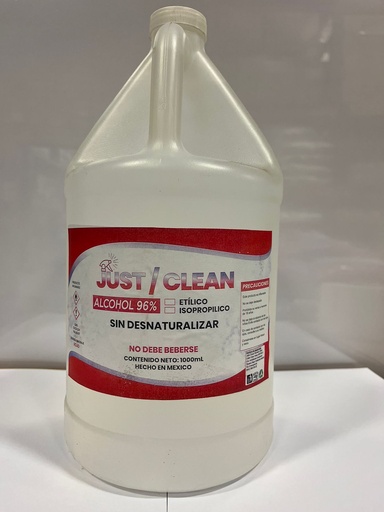 [ECB002001] Alcohol Isopropilico Ecobrite Al 100% 3.78 Lts