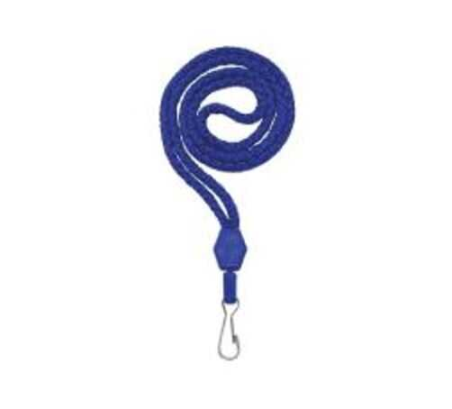 [THSCRS38AZL] Cordel Para Gafete Fibra Azul C/Broche C/50Pz