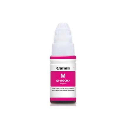 [CNM0669C001AA] Cartucho De Tinta Canon Gi-190 Tinta Continua Magenta