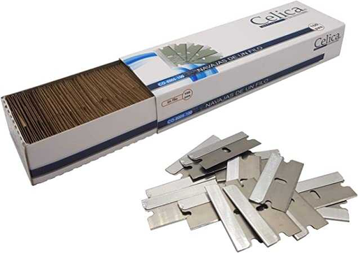 [CELCOE005100] Navaja Celica 1 Filo C/100Pz