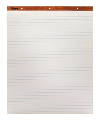 [TOP79041] Block Papel Tops Para Rotafolio Raya 27X34" Blanco 50 Hojas
