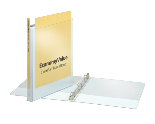 [TOP90011] View Binder 5/8" Wht