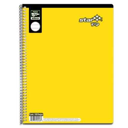[EST00461] Cuaderno Profesional Estrella Espiral Blanco 100 Hojas