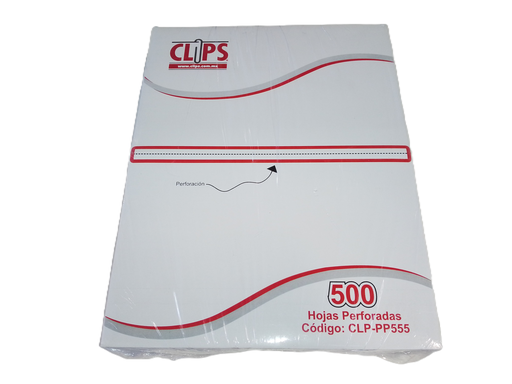 [CLPPP555] Papel Bond T/C Precortado 8.5X5.5" 500 Hojas