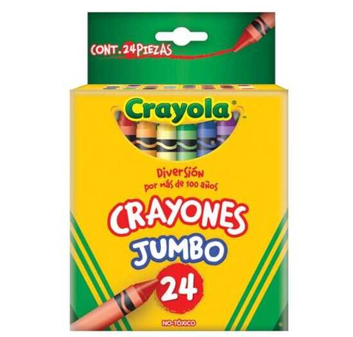 [CYO520324] Crayones Crayola Jumbo C/24Pz