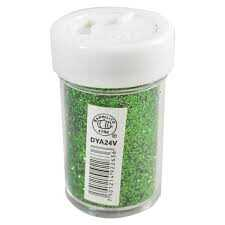 [BRLDYA24V] Diamantina Barrilito Fina Verde Salero C/10G 