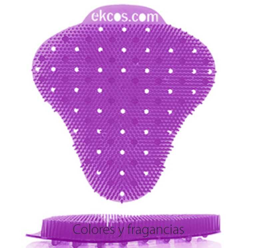 [EKS003957] Red Para Mingitorio Eckos Antisalpicadura Lavanda C/2Pz