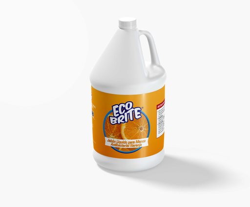 [ECB000511] Jabon Liquido Para Manos Ecobrite Antibacterial Naranja 3.78Lts