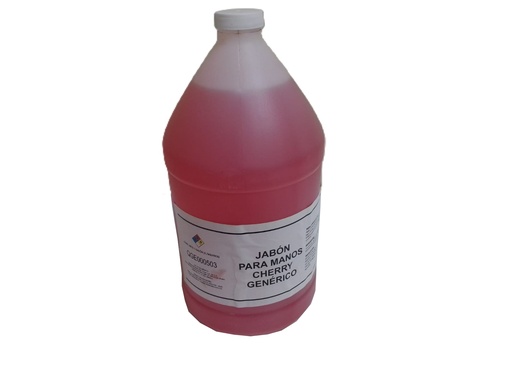 [QGE000503] Jabon Liquido Para Manos Generico Galon 3.78Lt