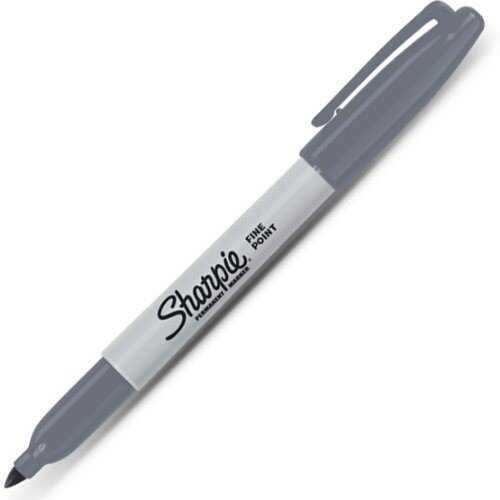 [SAN602557] Marcador Sharpie Fino Gris Oscuro 