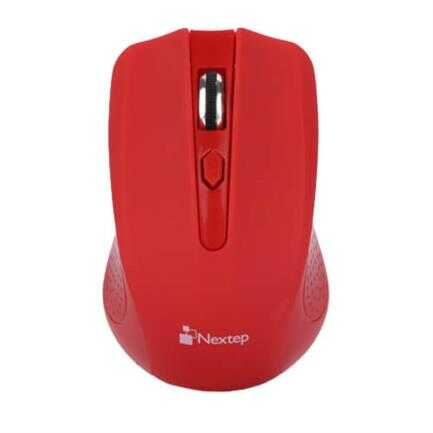 [NXTNE411] Mouse Nextep Inalambrico Rojo