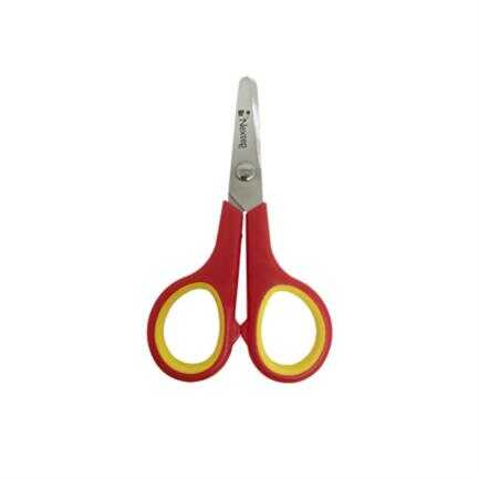 [NXTNE139] Tijera Nextep Mango Plastico 4.5" Escolar P Roma 
