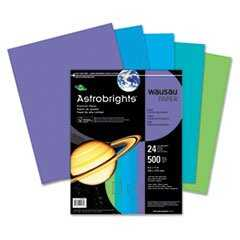 [WAU20274] Astrobrights Colored Paper, 24Lb, 8-1/2 X 11, Cool