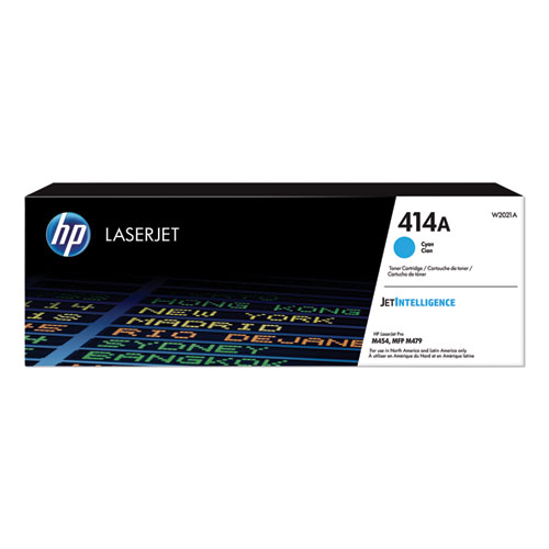 [HEWW2021A] Toner Hp 414A Para Laserjet Pro M479Fdw 2.1K Pg Cyan 
