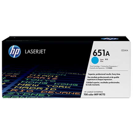 [HEWCE341A] Toner Hp 651A Cyan