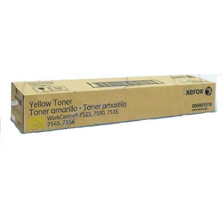 [XER006R01518] Toner Xerox Wc 7545/75567525/7530/7535 Amarillo