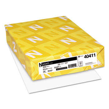 [WAU40411] Papel Cartulina Index Neenah Tamaño Carta 110Lb #94 Blanco 250 Hojas